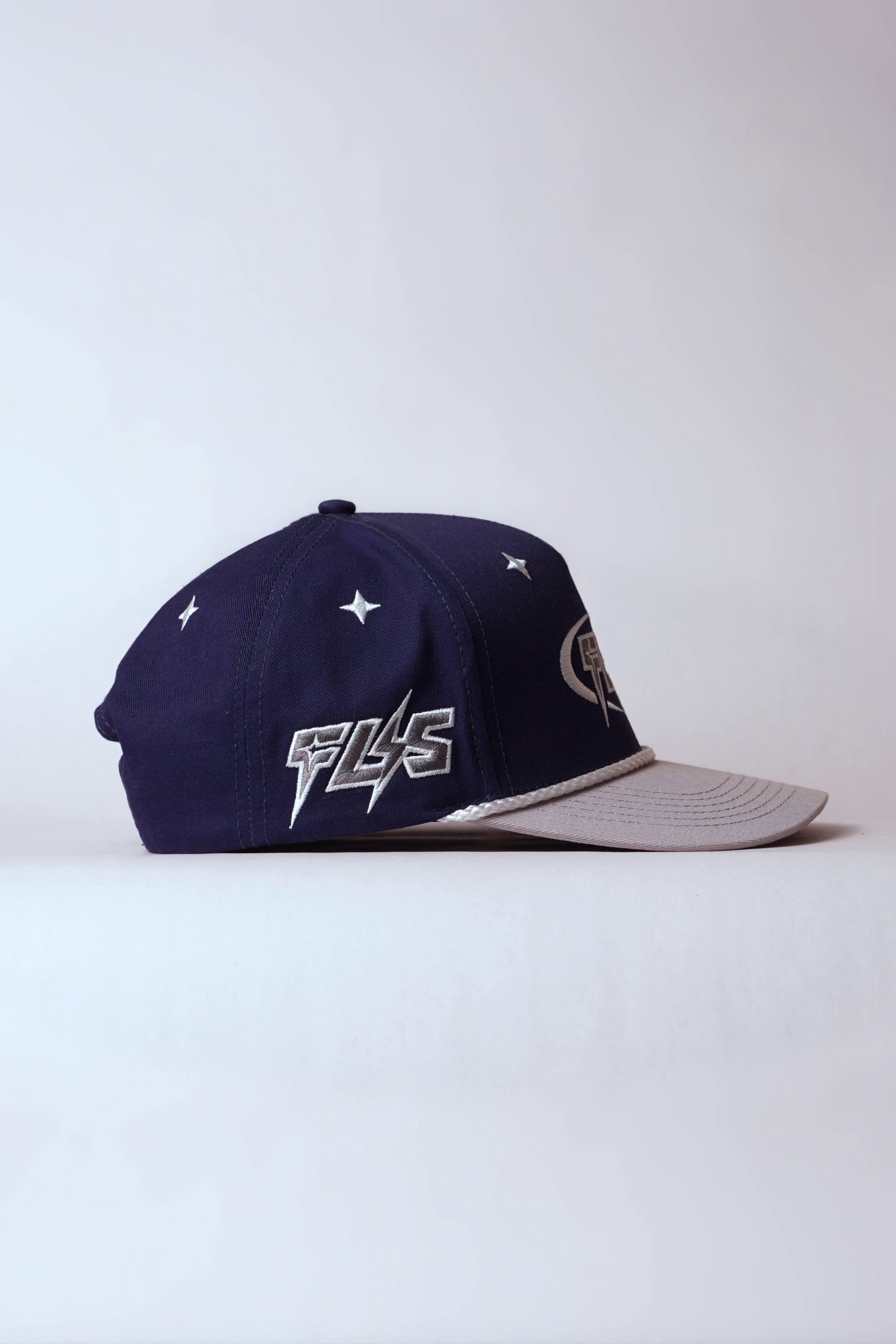 FLÄS TWOTONE CAP blue/grey