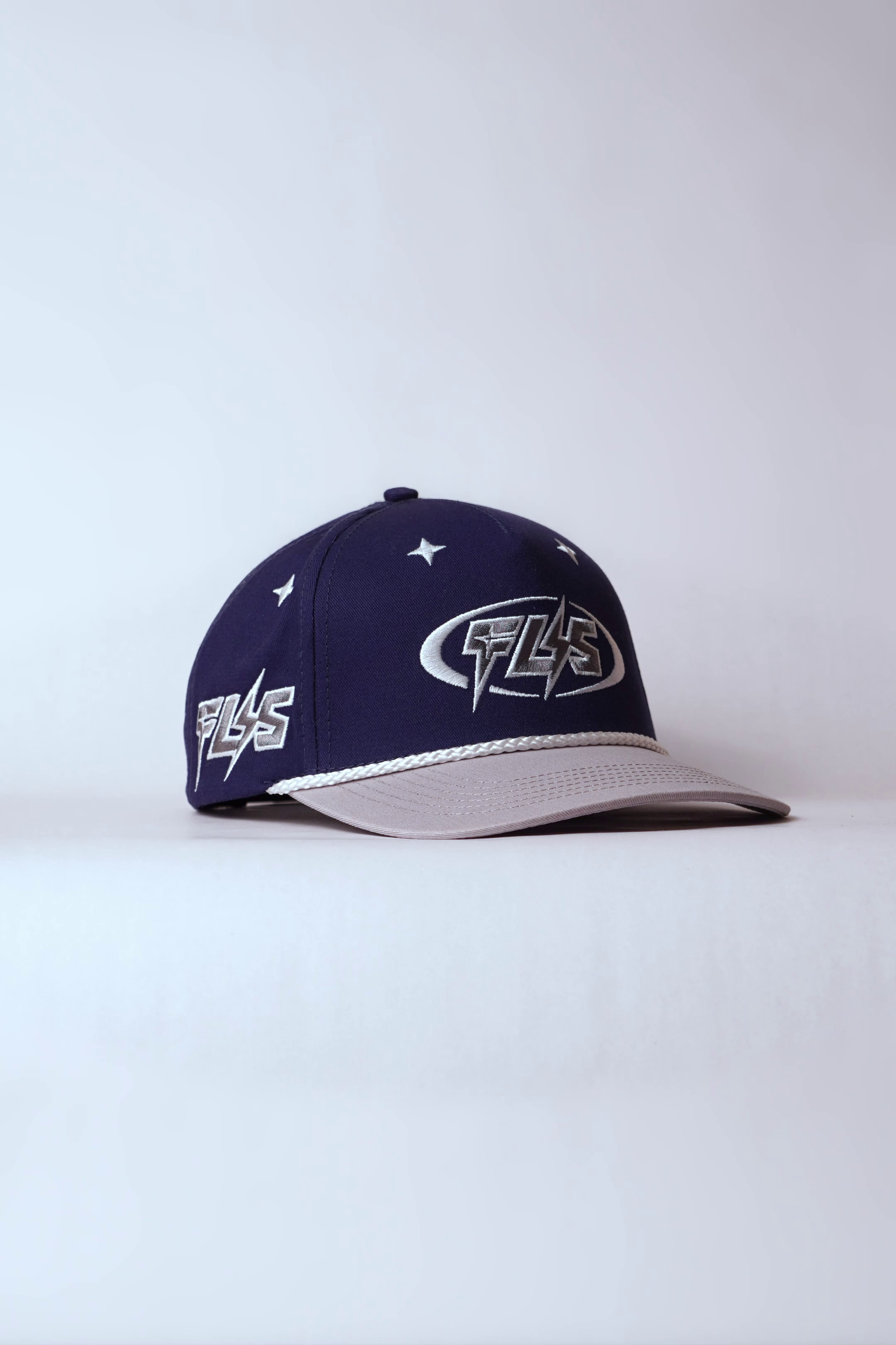 FLÄS TWOTONE CAP blue/grey