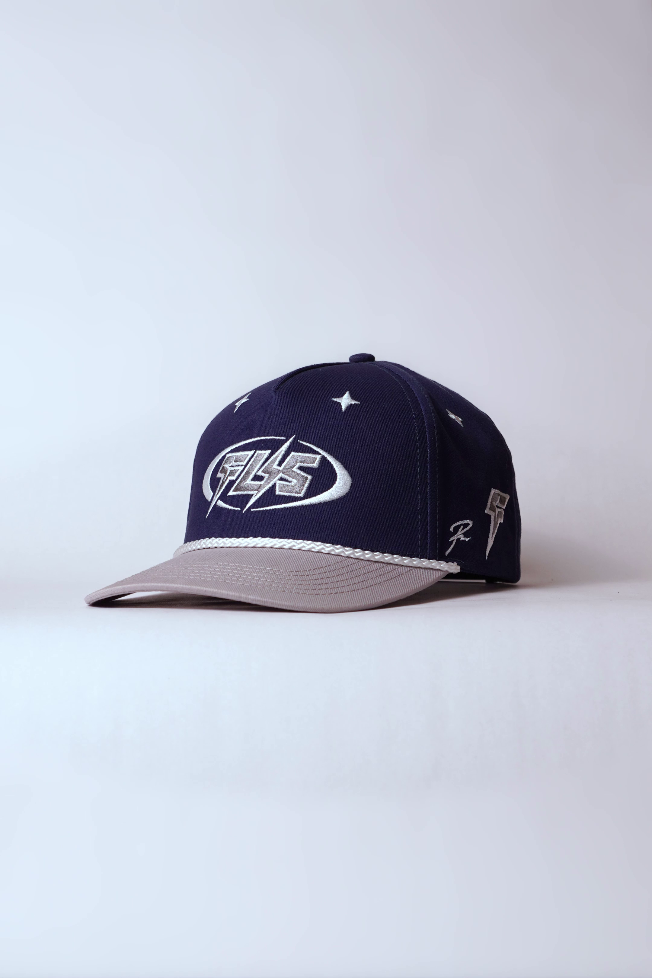 FLÄS TWOTONE CAP blue/grey