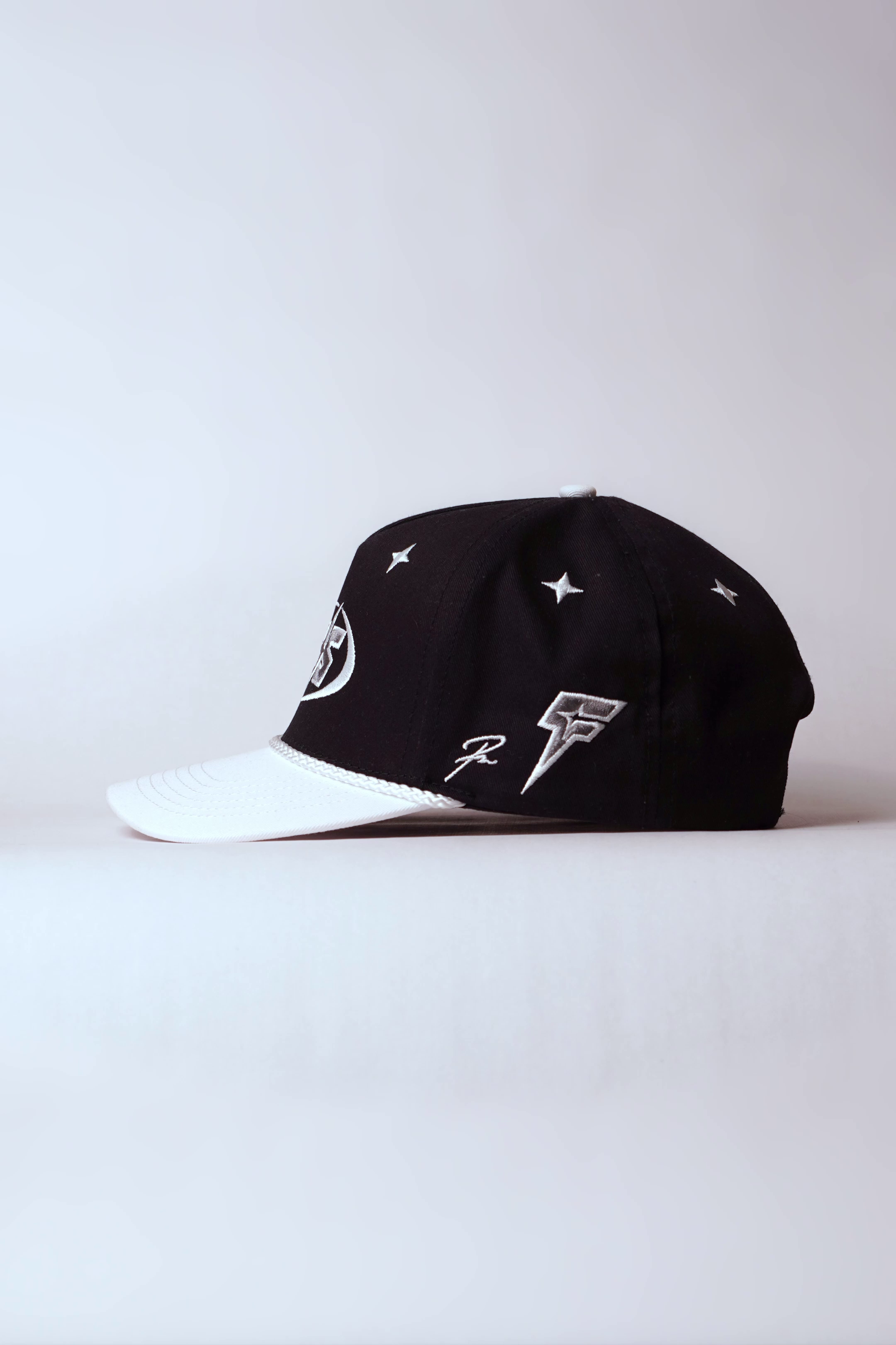 FLÄS TWOTONE CAP black/white